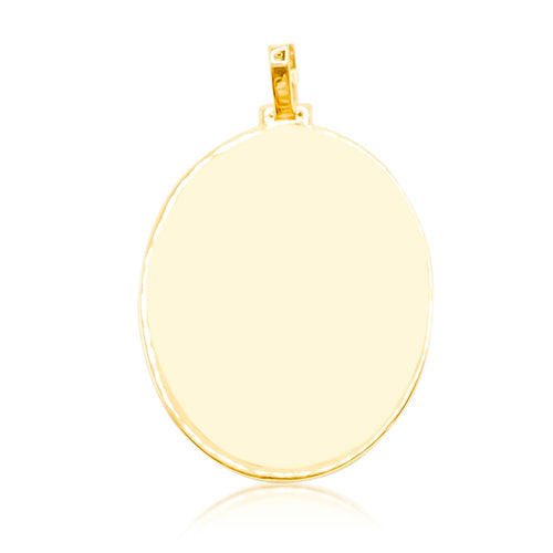 10K Gold Diamond Custom Memory Pendant 2.50CT