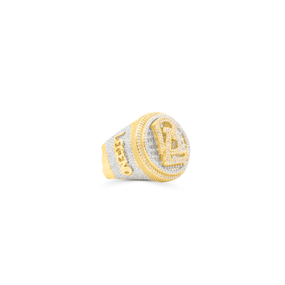 10K Gold Diamond Men's Ring 2.60CT