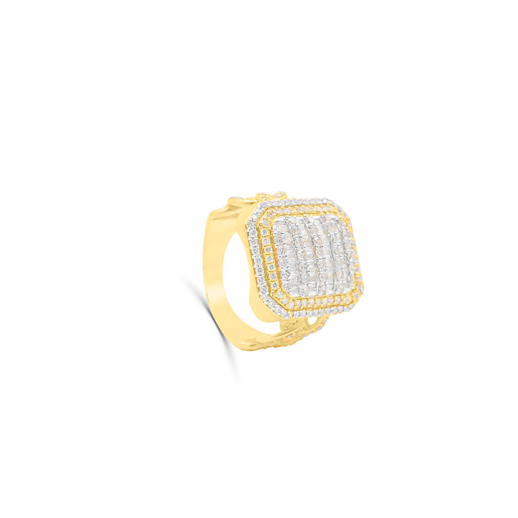 10K Men’s Gold Diamond Ring 2.85CT