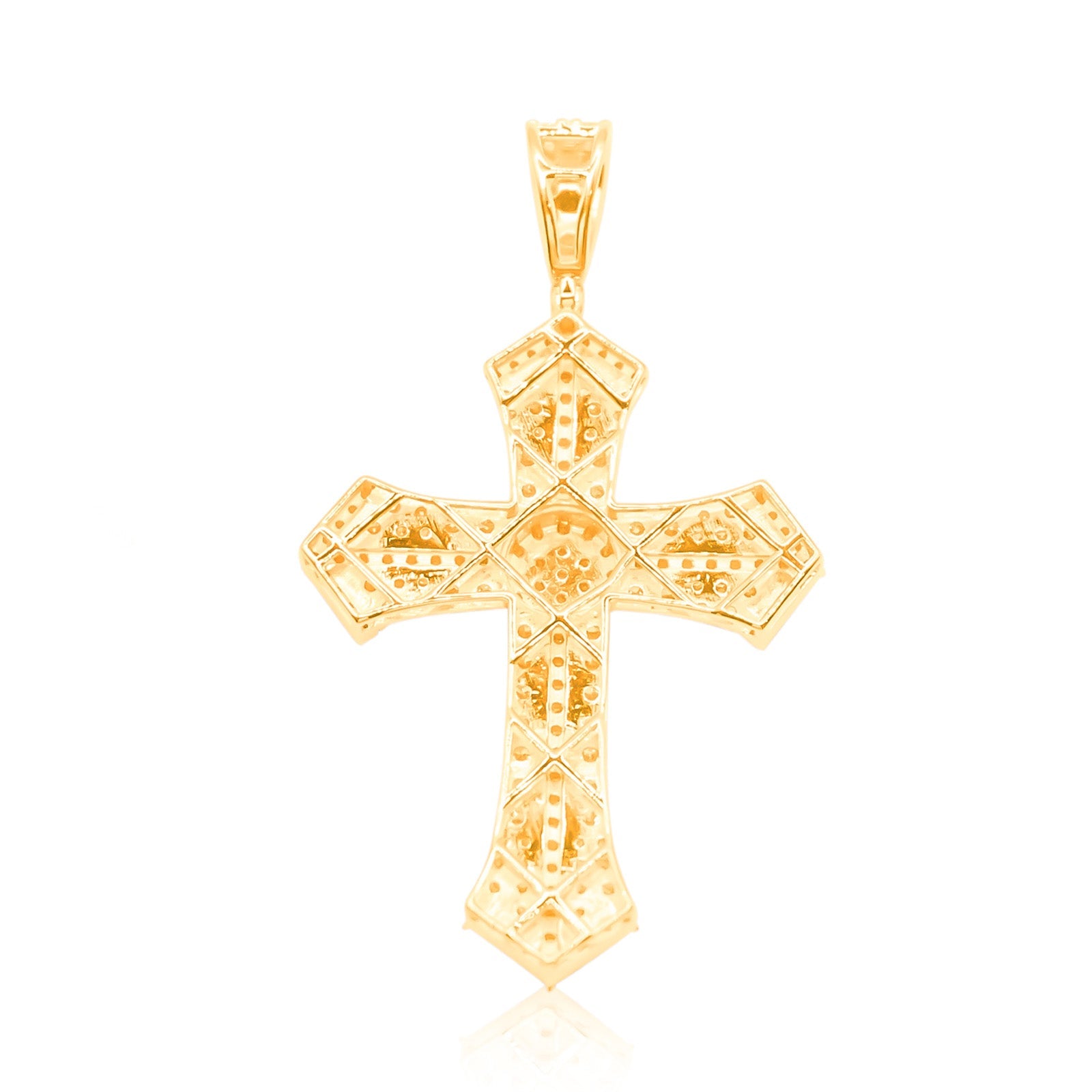 10K Gold Diamond Pendant 2.00CT