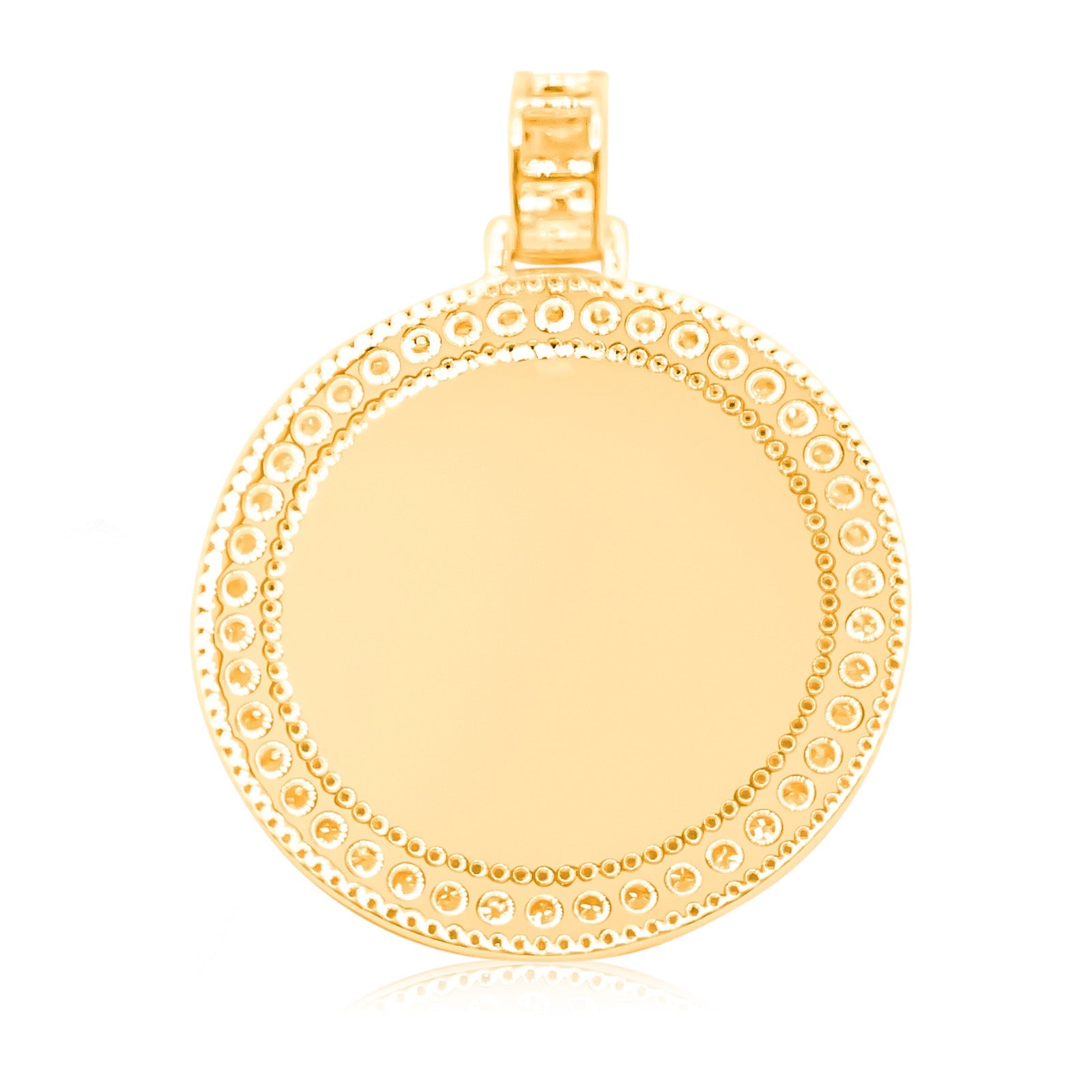 10K Gold Diamond Custom Memory Pendant 3.00CT