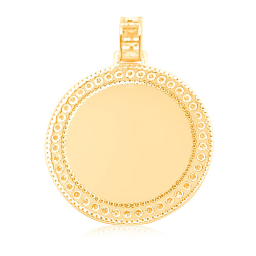 10K Gold Diamond Custom Memory Pendant 3.00CT