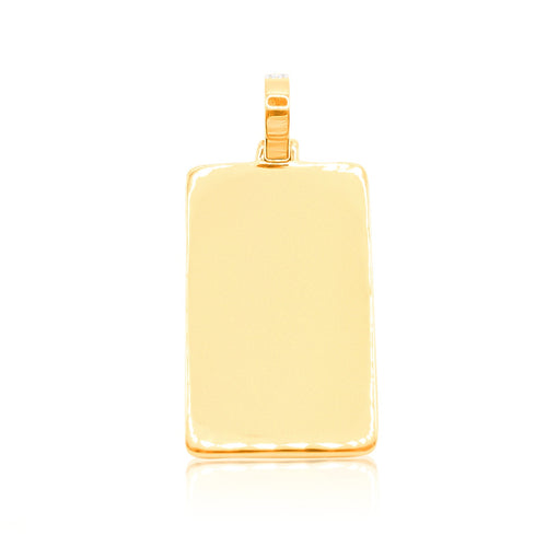 10K Gold Diamond Custom Memory Pendant 3.05CT