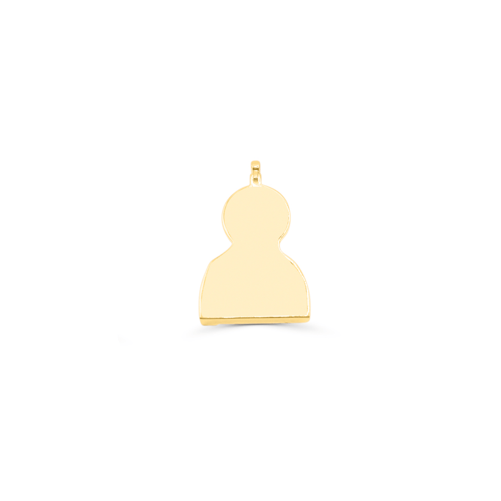 10K Gold Diamond Pendant 3.15CT