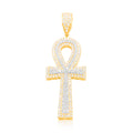 10K Gold Diamond Pendant 3.25CT