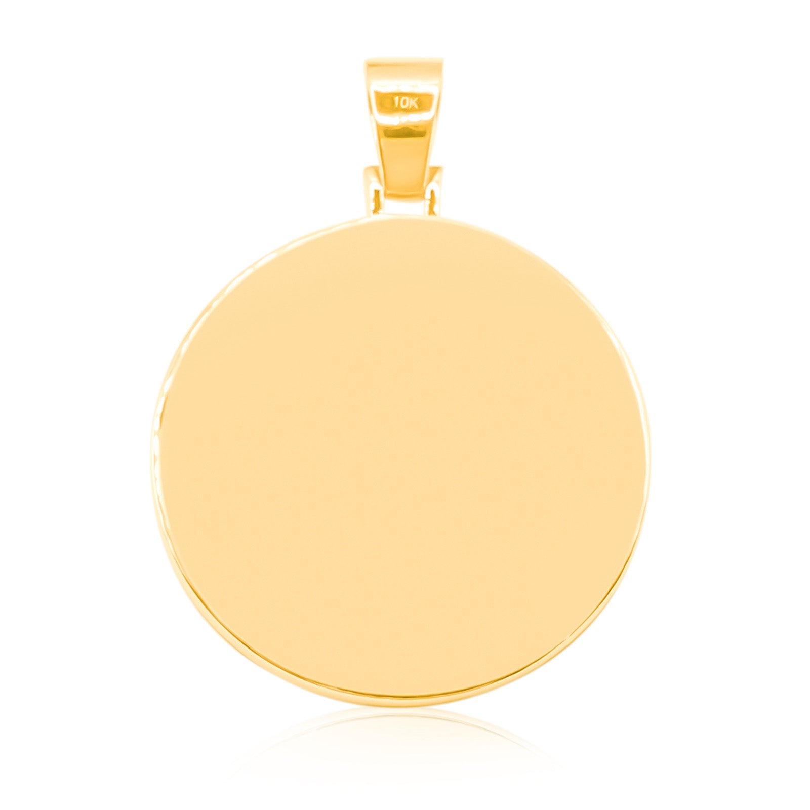 10K Gold Diamond Custom Memory Pendant 3.25CT