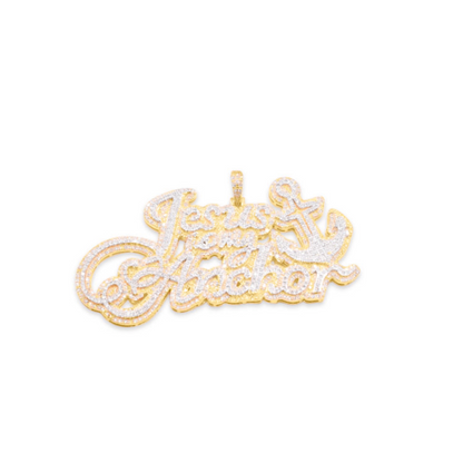 10K Gold Diamond Pendant 3.50CT