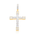 10K Gold Diamond Pendant 3.50CT