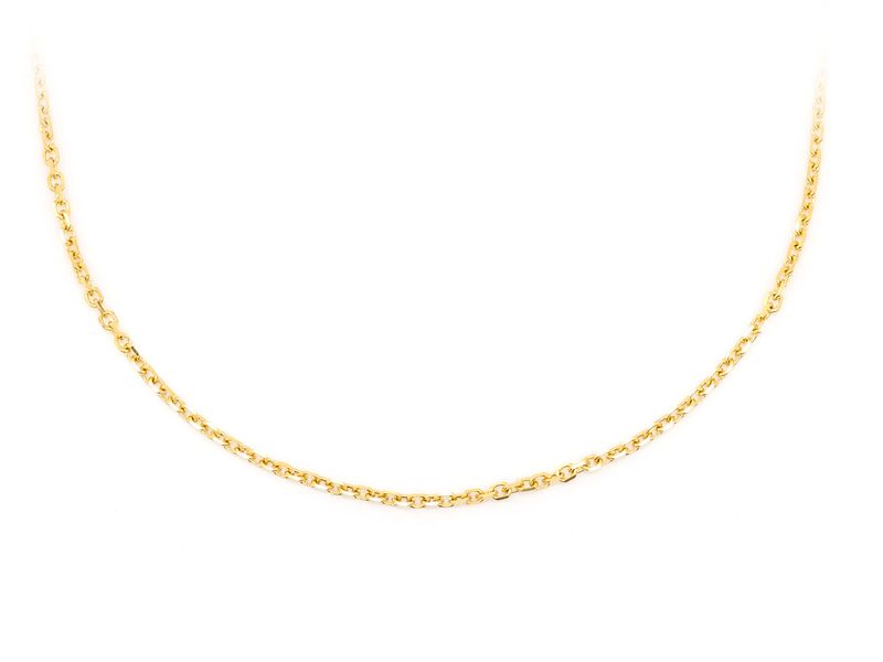 1mm 14K Rolo Chain