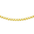 5mm 10K Mens Diamond Gold Tennis Chain