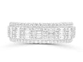 10K Gold Diamond Men's Ring 1.11CT