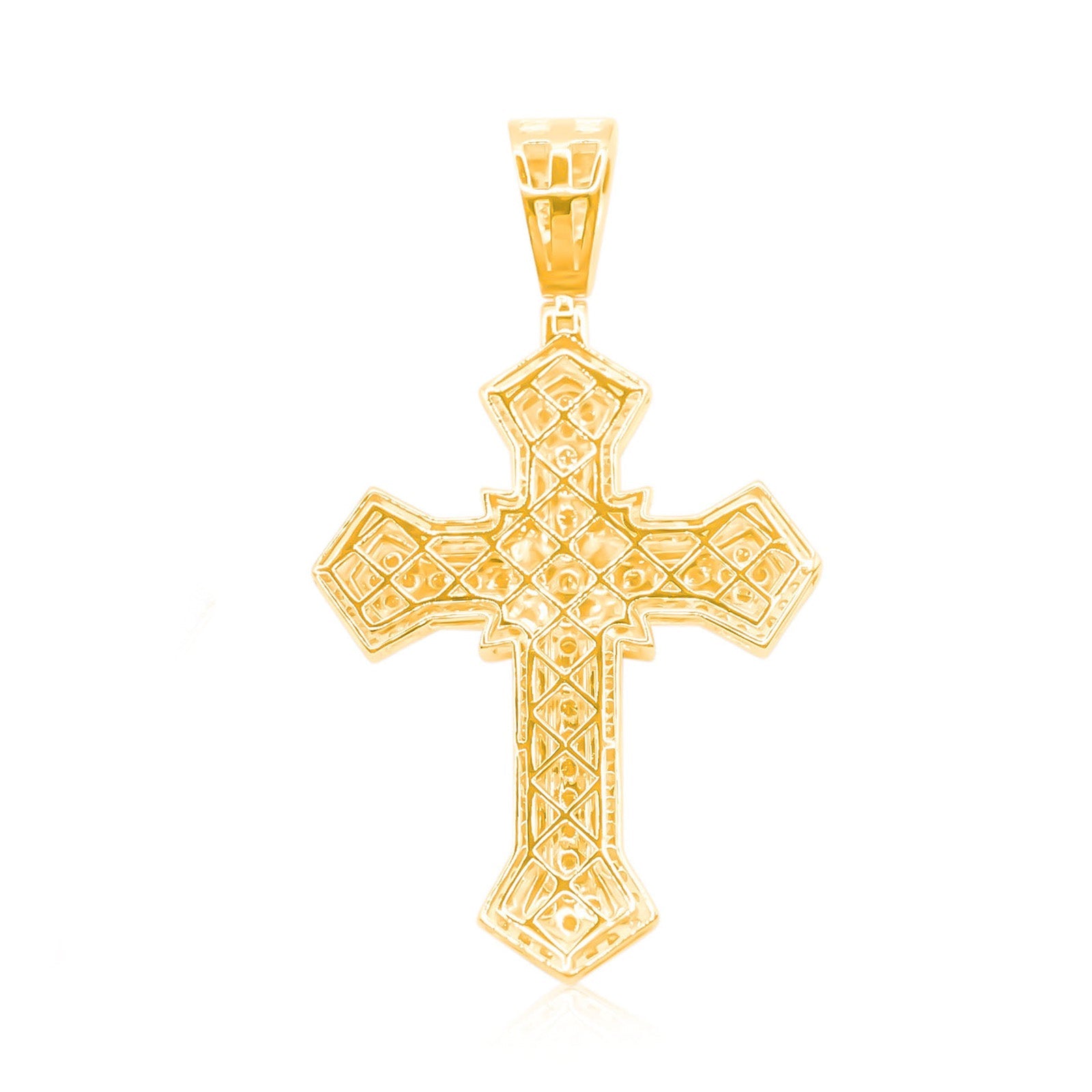 10K Gold Diamond Pendant 4.00CT