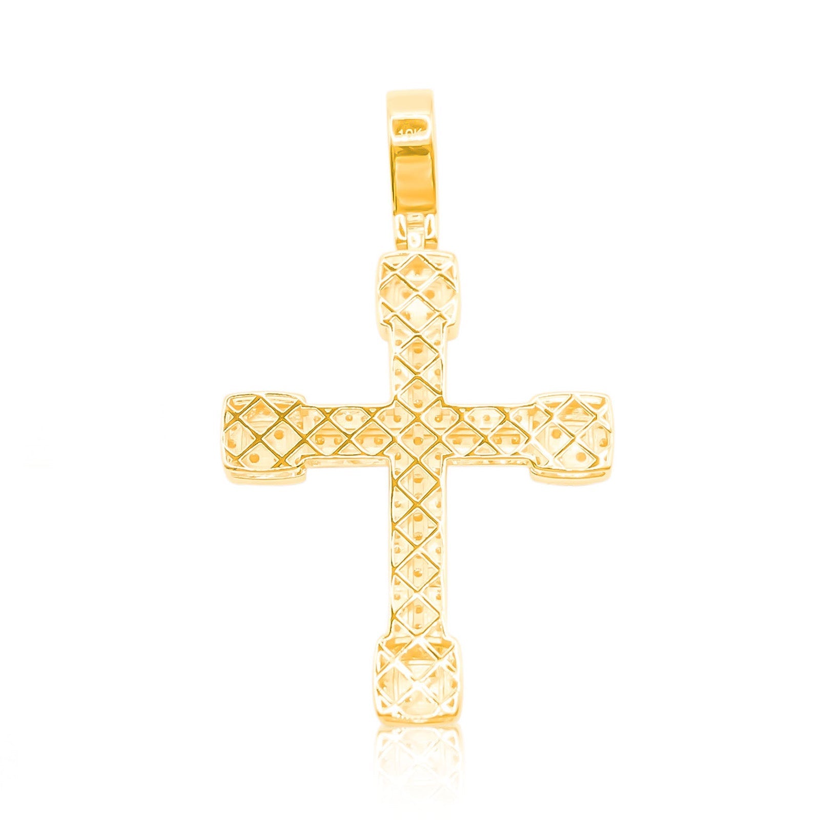 10K Gold Diamond Pendant 4.00CT