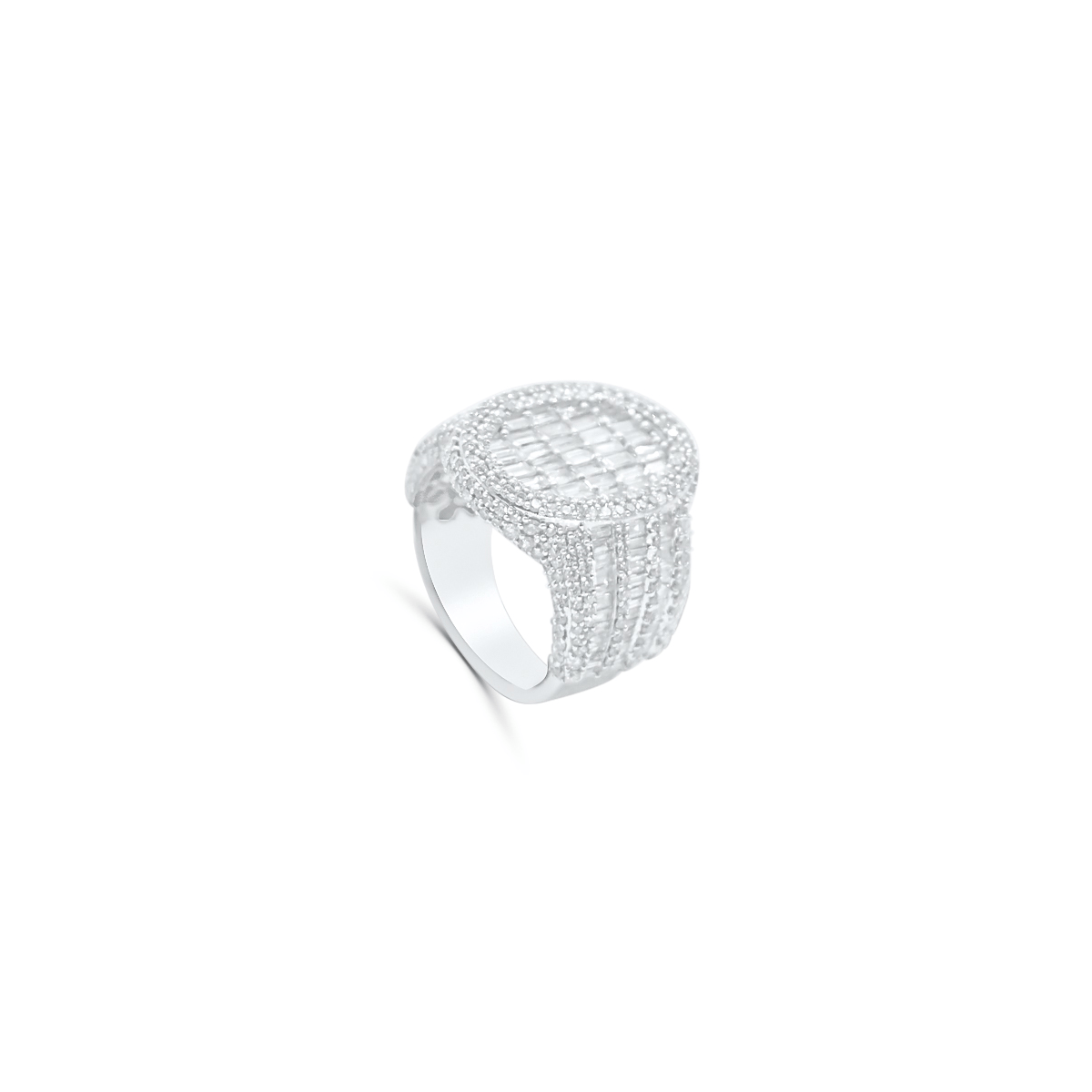 10K Gold Diamond Men's Ring 4.50CT