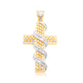 10K Gold Diamond Pendant 4.50CT