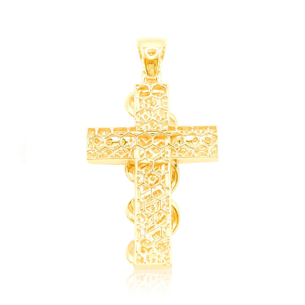 10K Gold Diamond Pendant 4.50CT