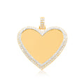 10K Gold Diamond Custom Memory Pendant 4.50CT