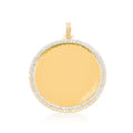 10K Gold Diamond Custom Memory Pendant 4.50CT