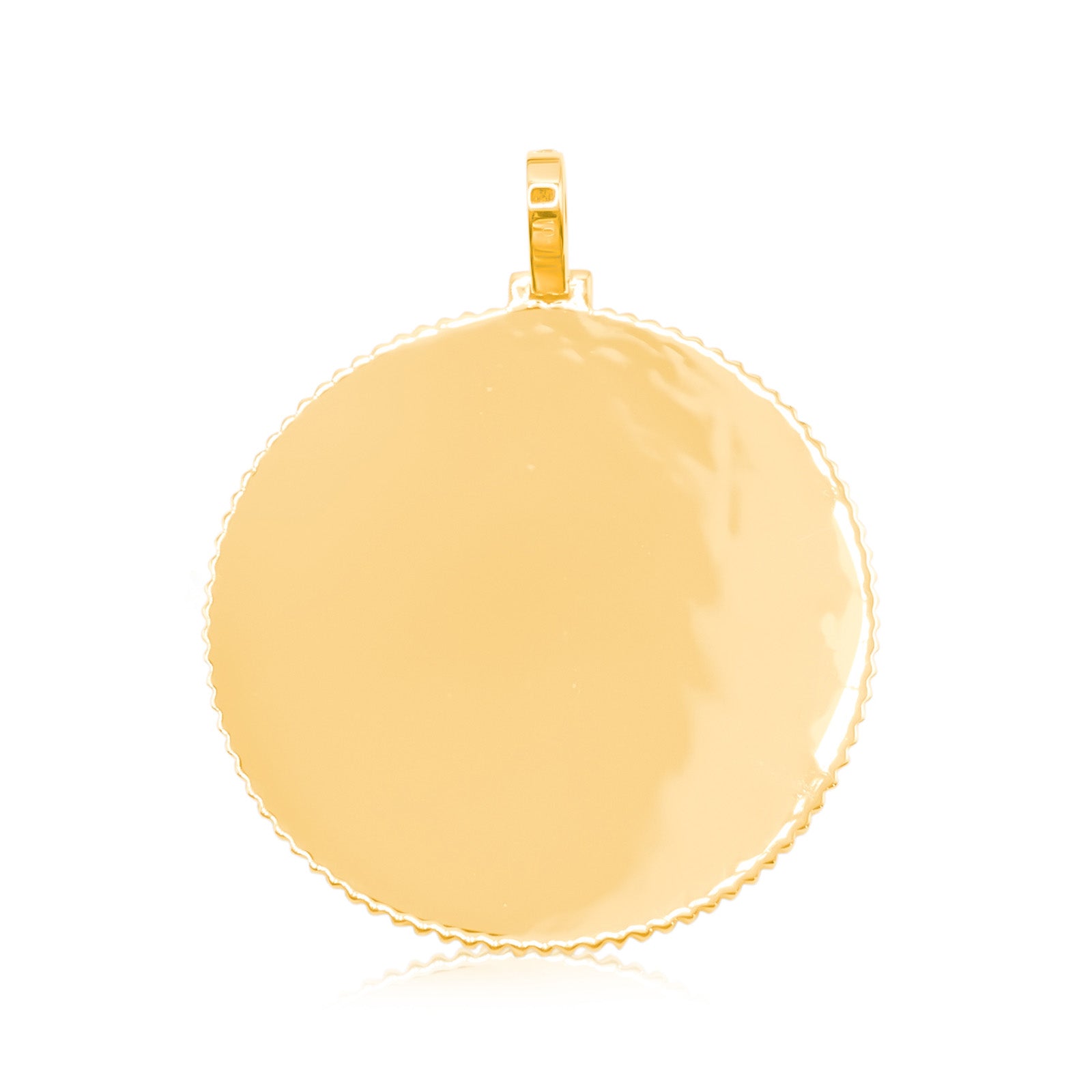 10K Gold Diamond Custom Memory Pendant 4.50CT