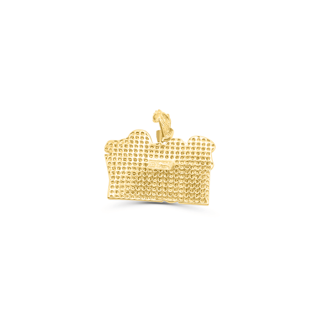 10K Gold Diamond Pendant 4.55CT