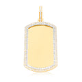 10K Gold Diamond Custom Memory Pendant 6.25CT