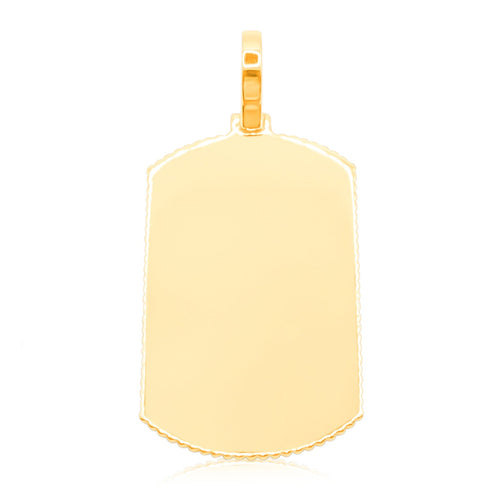 10K Gold Diamond Custom Memory Pendant 6.25CT