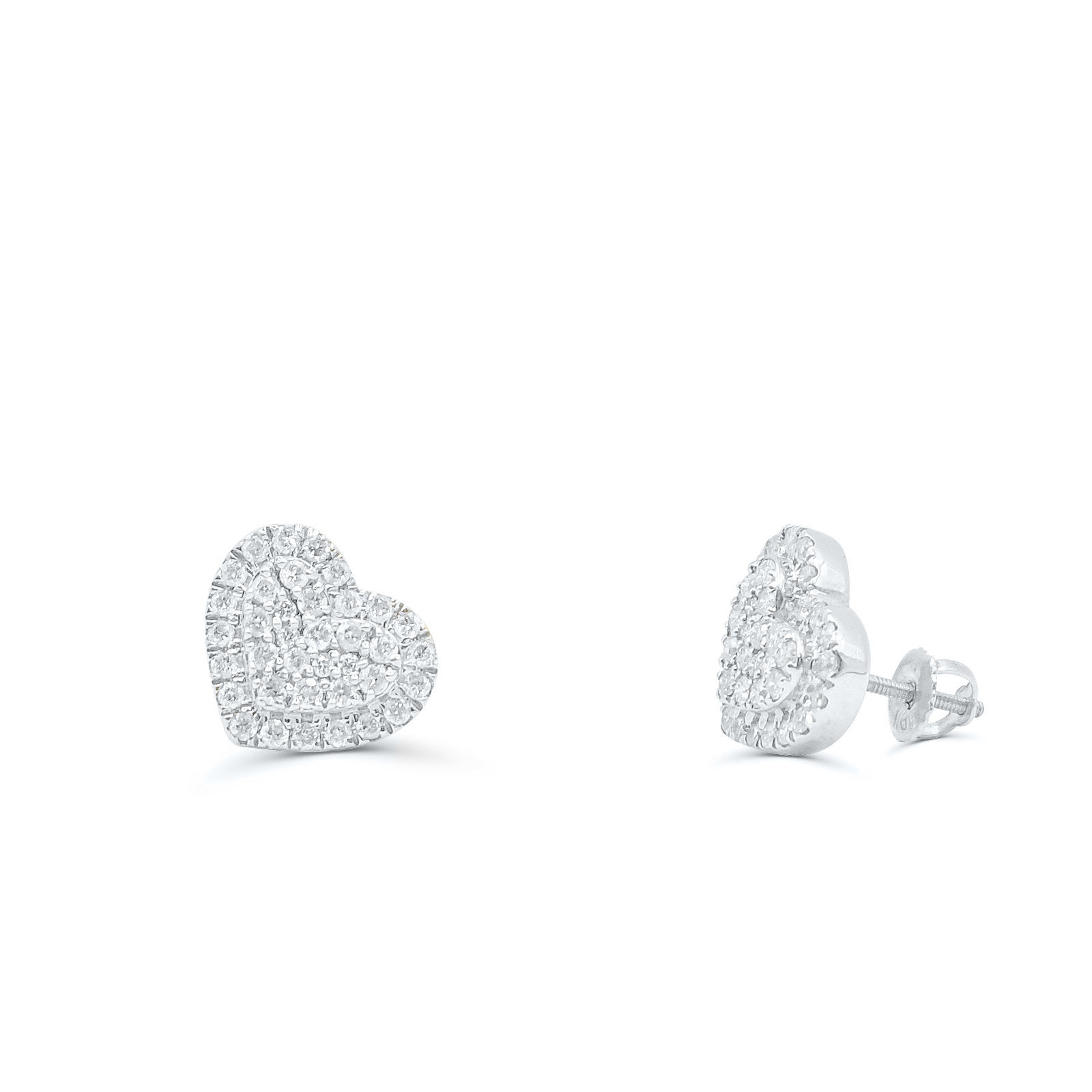 10K Yellow Gold Diamond Earring