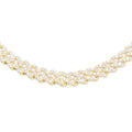 6mm 10K Iced Out Gold Diamond Chain