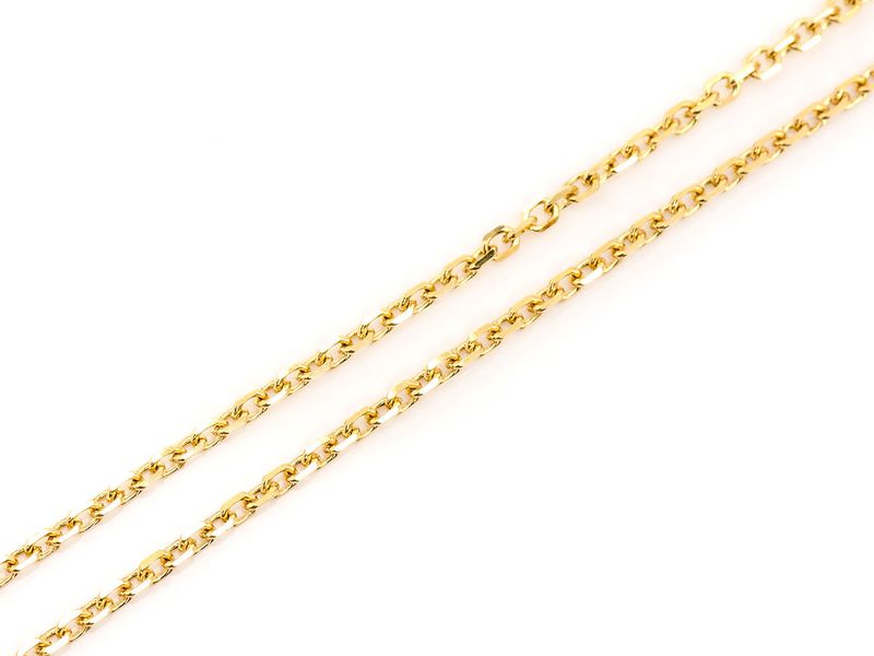 1mm 14K Rolo Chain