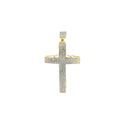 10K Yellow Gold Diamond Pendant for Men 0.26