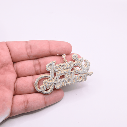 10K Gold Diamond Pendant 3.50CT