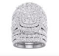 10KT Gold Diamond Women's Ring 6.00CTW
