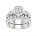 14KT Gold Diamond Women's Ring 1.00CTW