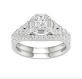 14KT Gold Diamond Women's Ring 1.00CTW