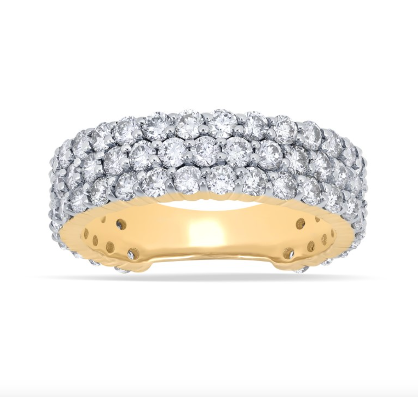 10KT Gold Diamond Women's Ring 2.49CTW