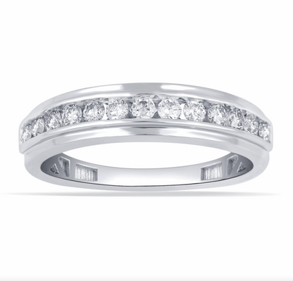 10K Gold Diamond Men's Ring 0.75CT