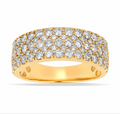 10K Gold Diamond Men's Ring 2.16CT