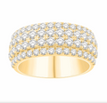10K Gold Diamond Men's Ring 3.00CT