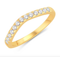 10KT Gold Diamond Women's Ring 0.25CTW