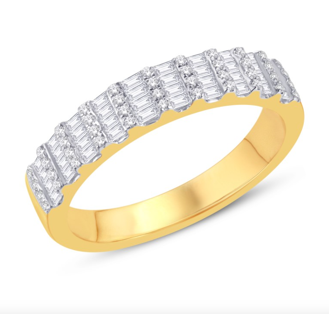 10KT Gold Diamond Women's Ring 0.50CTW