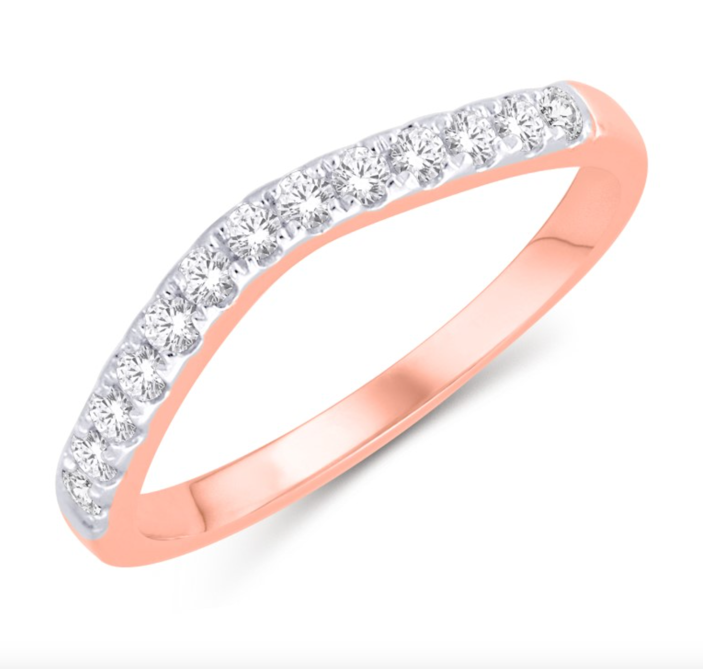 14KT Gold Diamond Women's Ring 0.25CTW