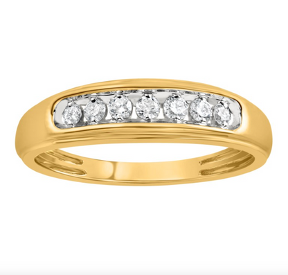 14KT Gold Diamond Women's Ring 0.25CTW