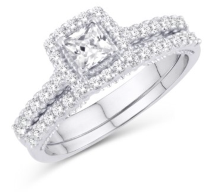 14KT Gold Diamond Women's Ring 1.00CTW