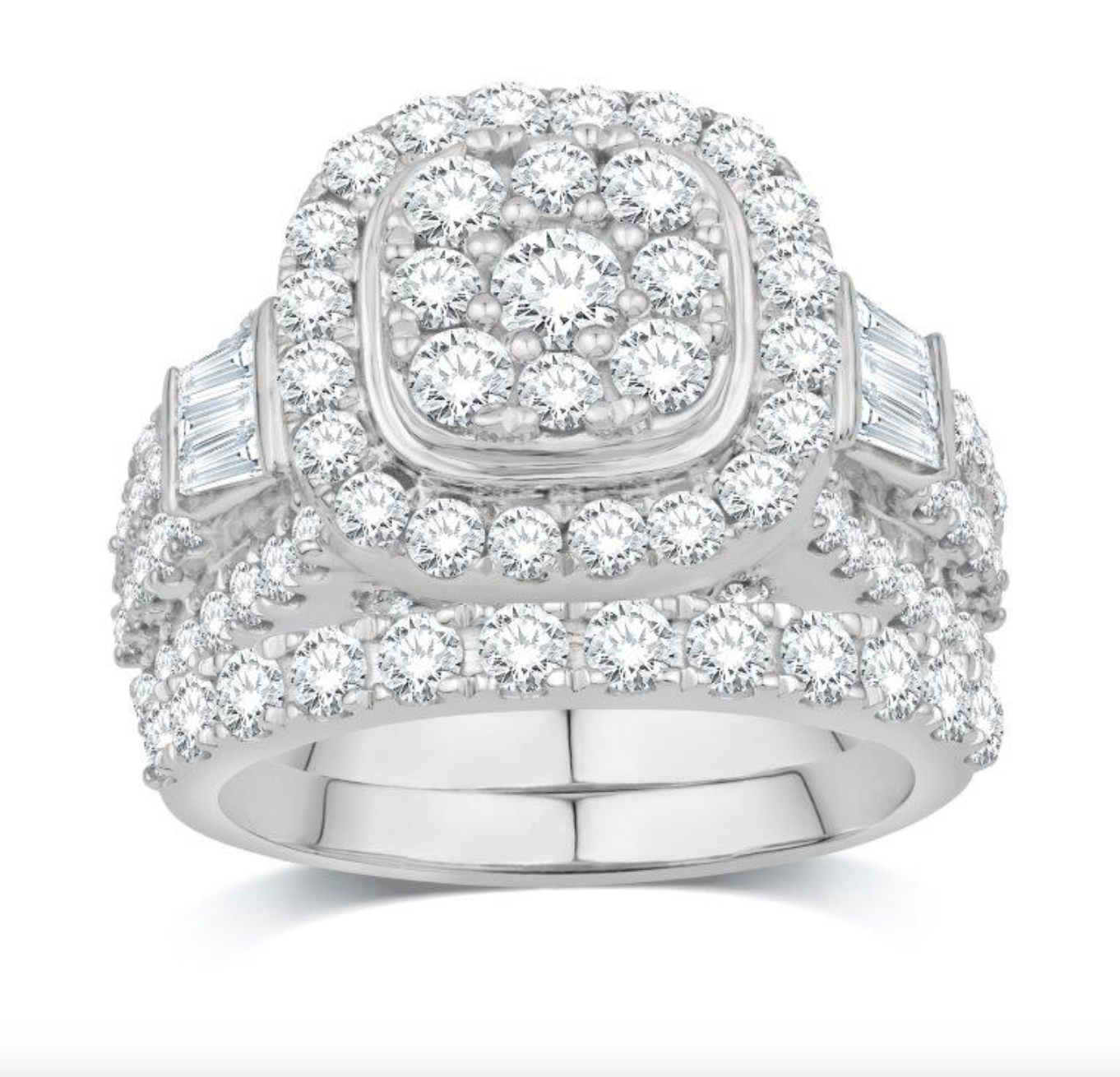 10KT Gold Diamond Women's Ring 3.00CTW