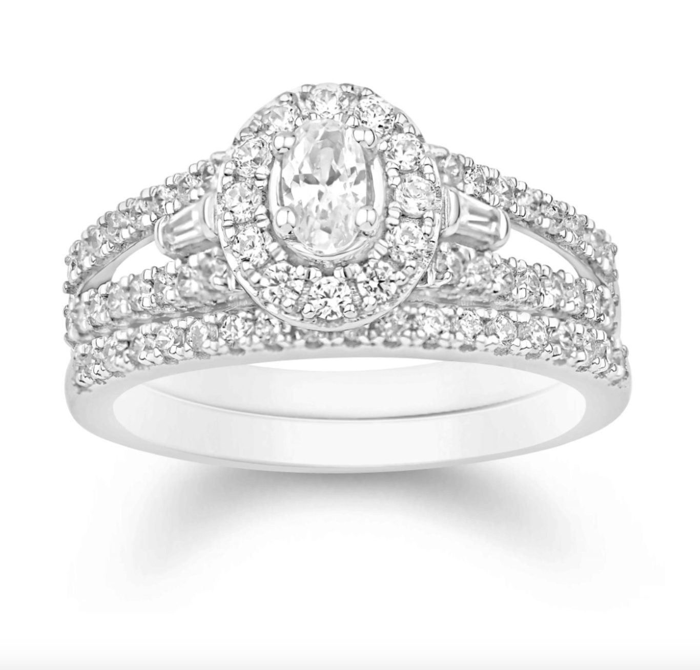 14KT Gold Diamond Women's Ring 0.75CTW