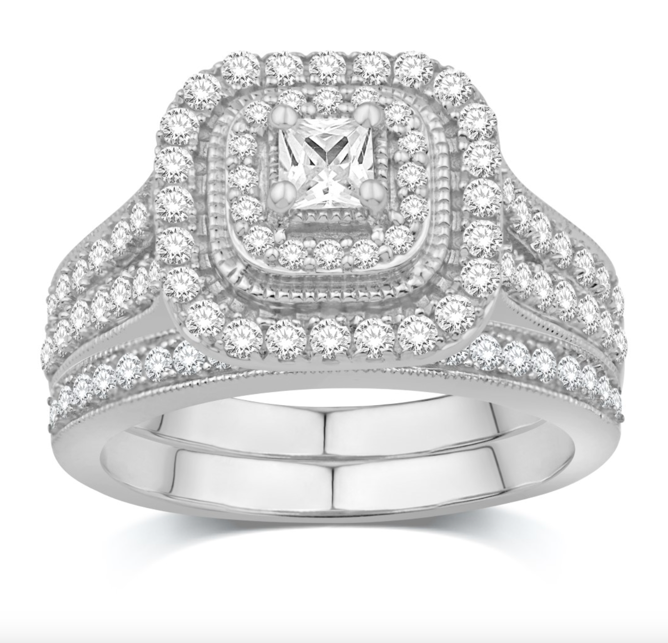 14KT Gold Diamond Women's Ring 1.00CTW