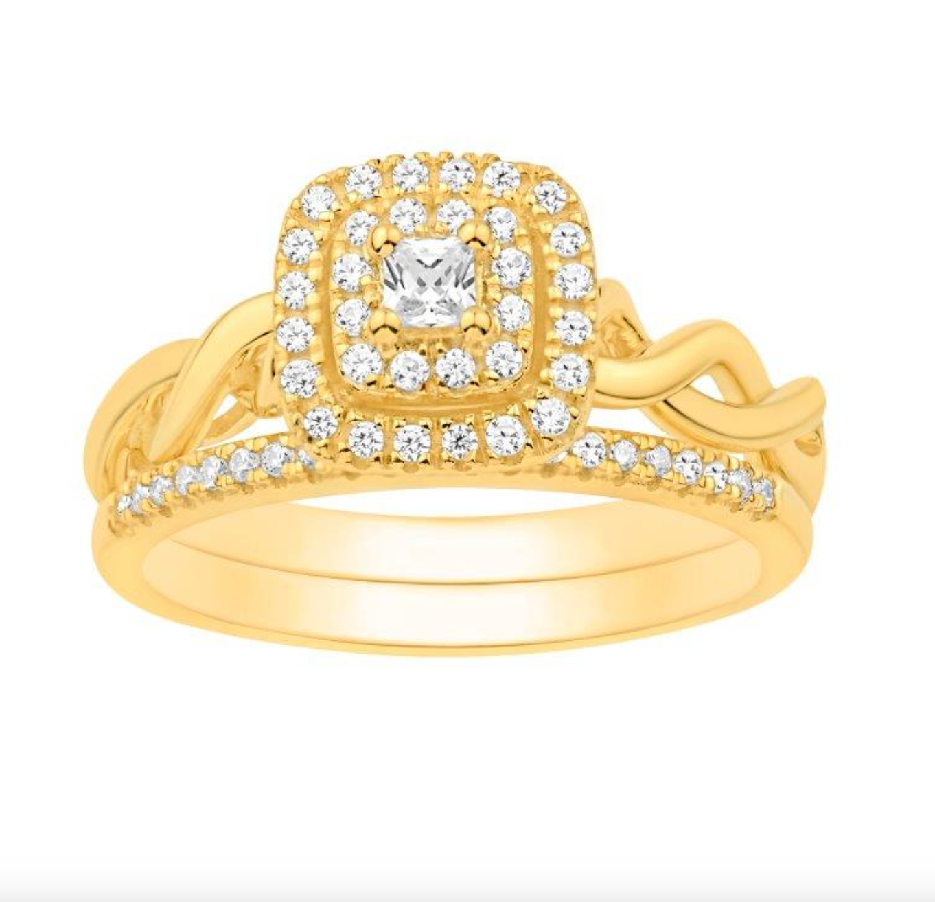14KT Gold Diamond Women's Ring 0.33CTW