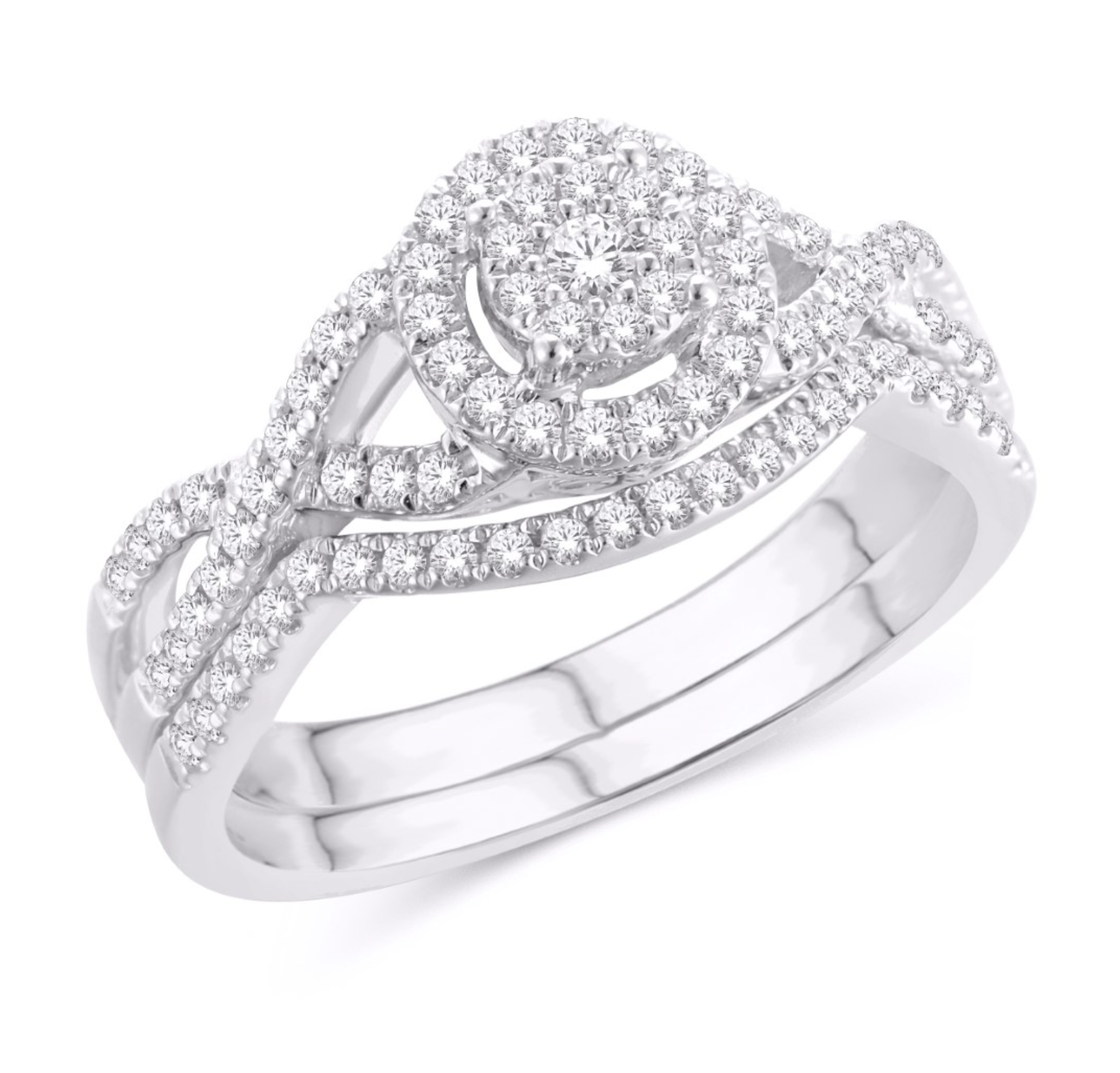 10KT Gold Diamond Women's Ring 0.50CTW