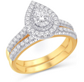 10KT Gold Diamond Women's Ring 0.50CTW