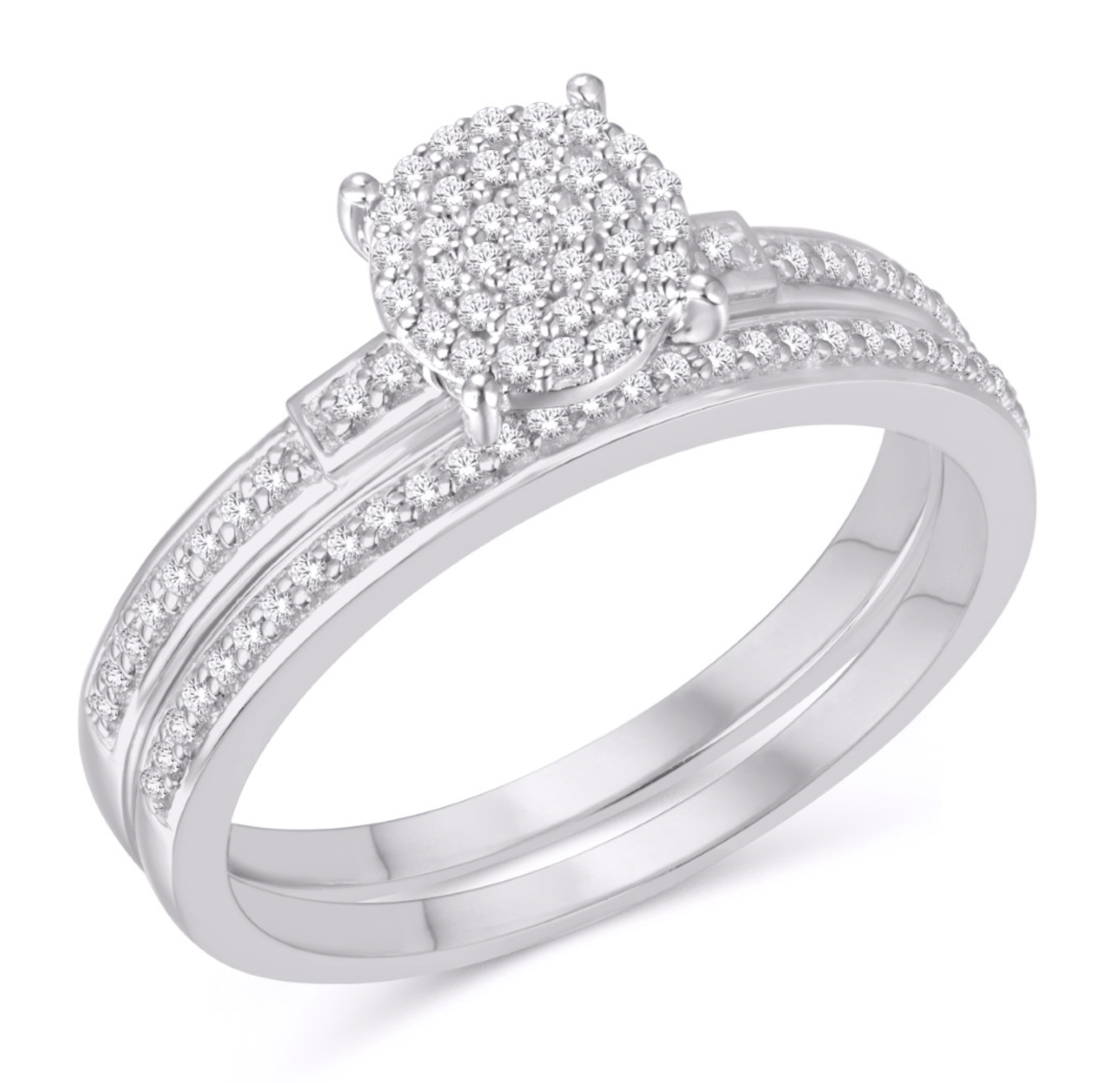 10KT Gold Diamond Women's Ring 0.25CTW